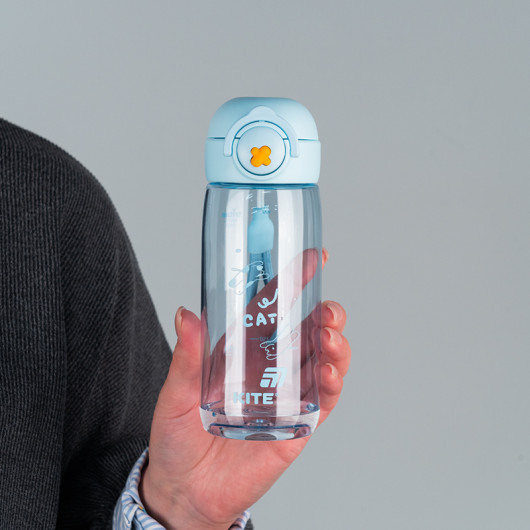 Пляшечка для води, 480 мл, блакитна (K25-1236-2) Kite - фото 7