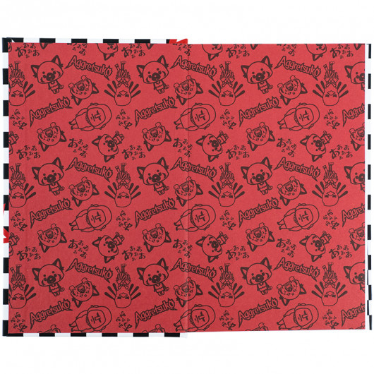 Книга записная твердая обложка А6, 80 лист., кл., Aggretsuko (AR25-199) Kite - фото 5