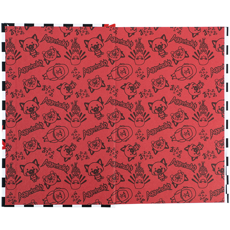 Книга записная твердая обложка А6, 80 лист., кл., Aggretsuko (AR25-199) Kite - фото 5