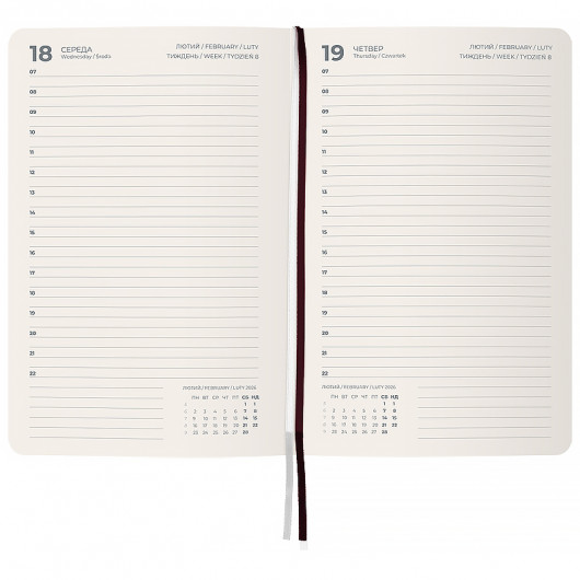 Щоденник 2026 Partner City Soft, 145*210, коричневий Axent - фото 5