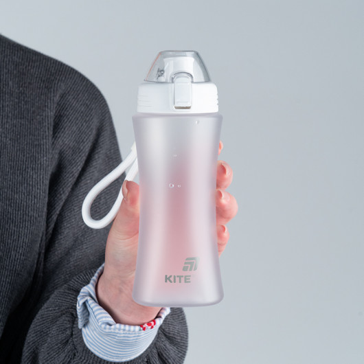 Бутылочка для воды, 500 мл, белая (K25-1215-1) Kite - фото 7
