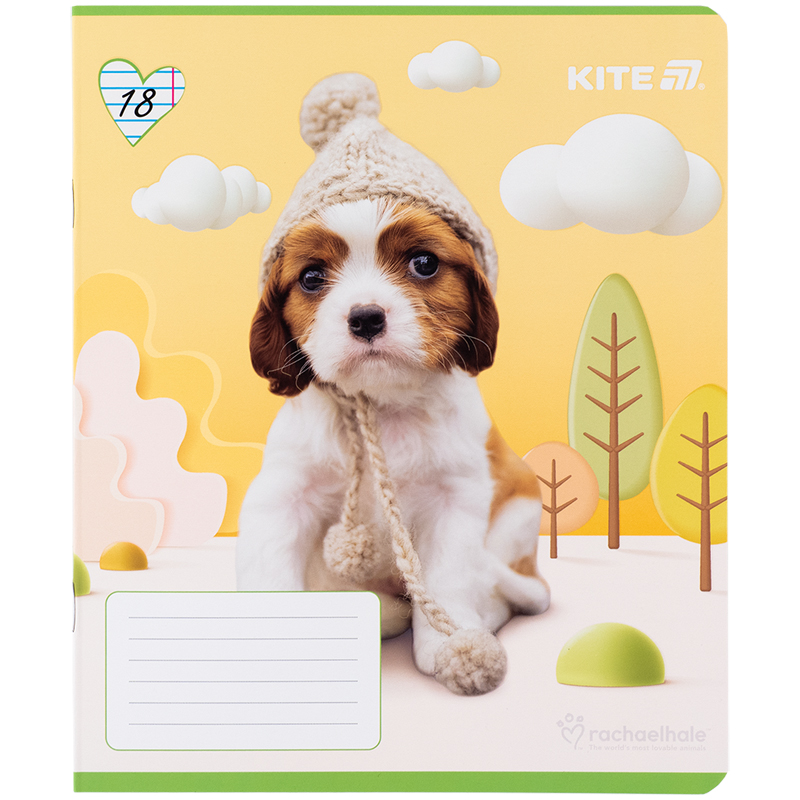 Тетрадь 18 лист., лин., софт-тач + УФ лак, RH (R25-237) Kite - фото 13