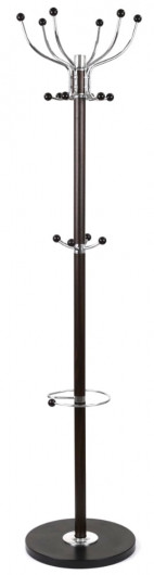 Вешалка напольная Горобына VKY-6256, темно-коричн. АКЛАС - фото 1