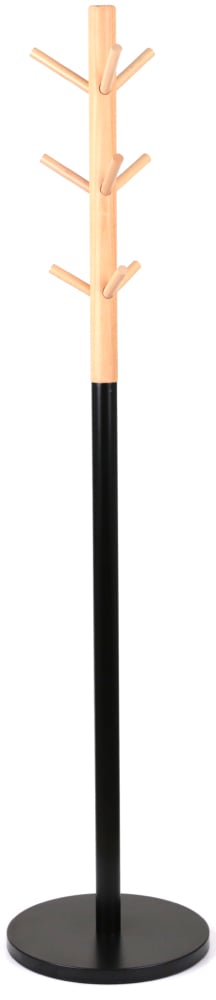 Вешалка напольная Кипарис VKY-6037B Дерево бук/ металл, черн. АКЛАС - фото 2