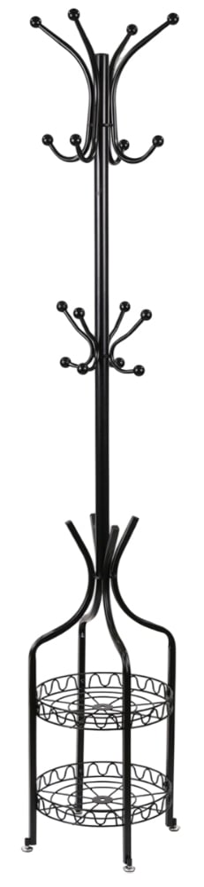 Вешалка напольная Платан VKY-6150, черн. АКЛАС - фото 1