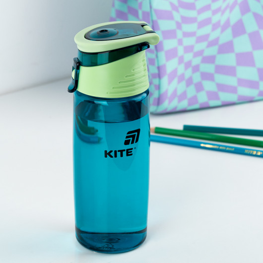 Пляшечка для води, 550 мл, смарагдова (K25-401-2) Kite - фото 5