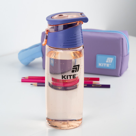 Пляшечка для води, 550 мл, рожева (K25-401-4) Kite - фото 5
