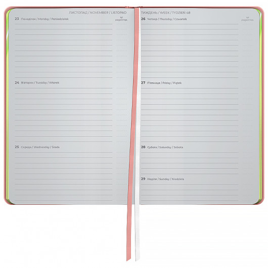 Щотижневик 2026 Partner Mellow, 125*195мм, Happiness planner Axent - фото 4