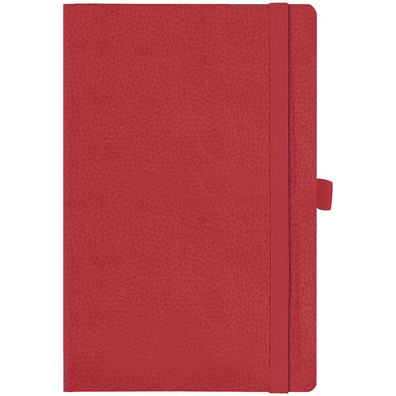 Еженедельник 2026 Partner Soft Skin, 125*195мм, красный Axent - фото 6