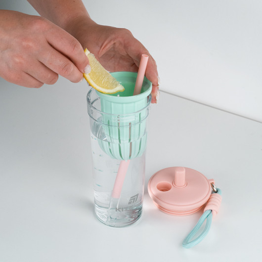 Стакан для воды, 650 мл, розово-зеленый Kite - фото 10