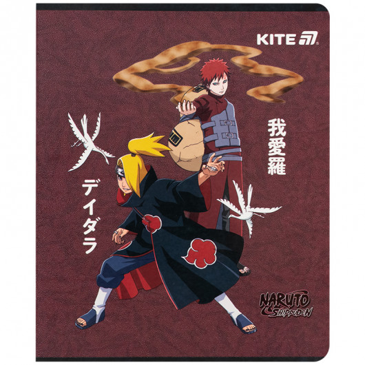 Тетрадь 24 лист., кл., гибр. лак + УФ лак, Naruto Shippuden (NR25-238) Kite - фото 14