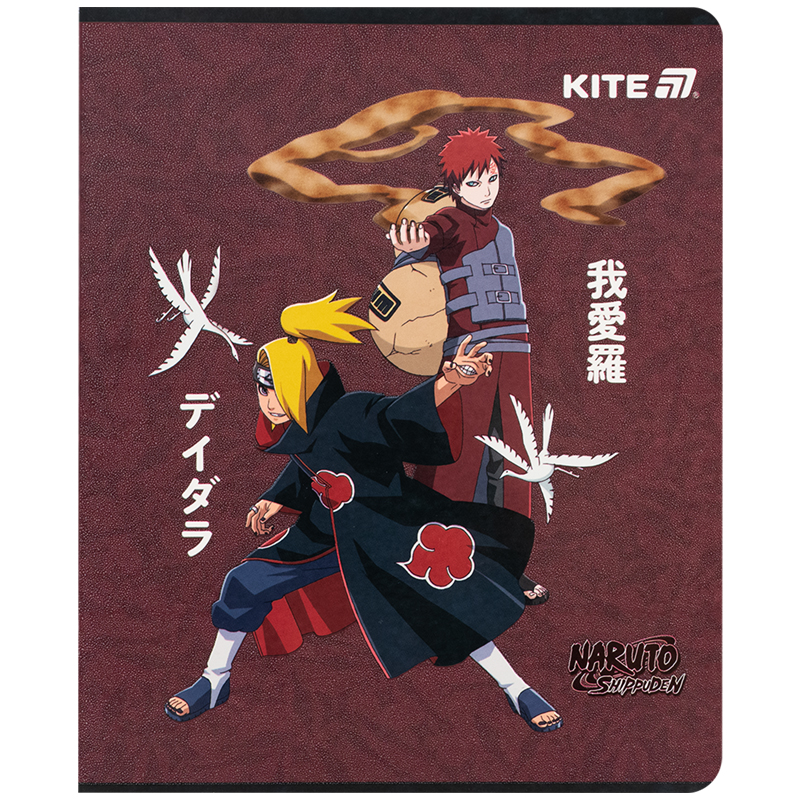Тетрадь 24 лист., кл., гибр. лак + УФ лак, Naruto Shippuden (NR25-238) Kite - фото 14
