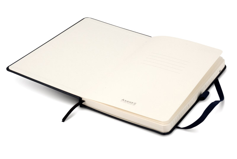 Книга записная Partner А5, 96л., кл.,  черн. Axent - фото 8