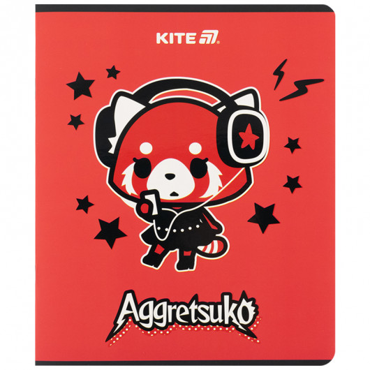 Зошит 24 арк., кл., софт тач + УФ лак, Aggretsuko (AR25-238) Kite - фото 19
