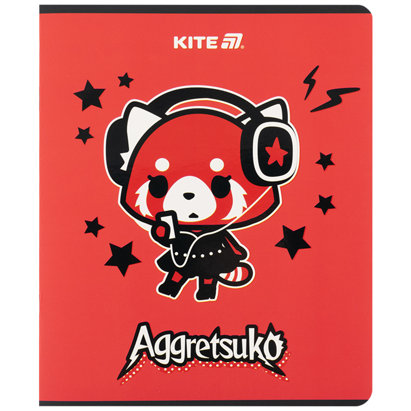 Зошит 24 арк., кл., софт тач + УФ лак, Aggretsuko (AR25-238) Kite - фото 19