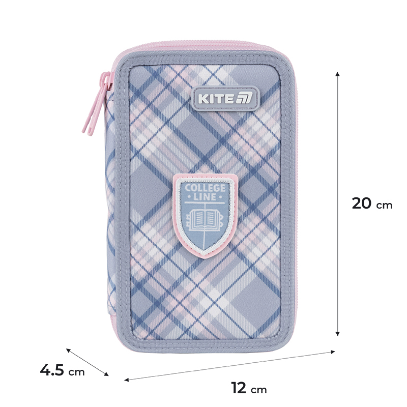 Пенал Kite 2 отд., без наполнения 623 College Line Girl Kite - фото 7