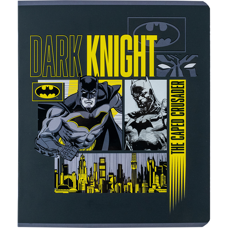 Тетрадь 24 лист.,кл., софт тач + УФ лак, DC Comics (DC24-238) Kite - фото 13