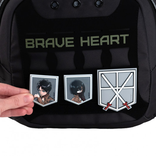 Набор бейджей на липучке, 3 шт., 3012 Attack on Titan Kite - фото 6