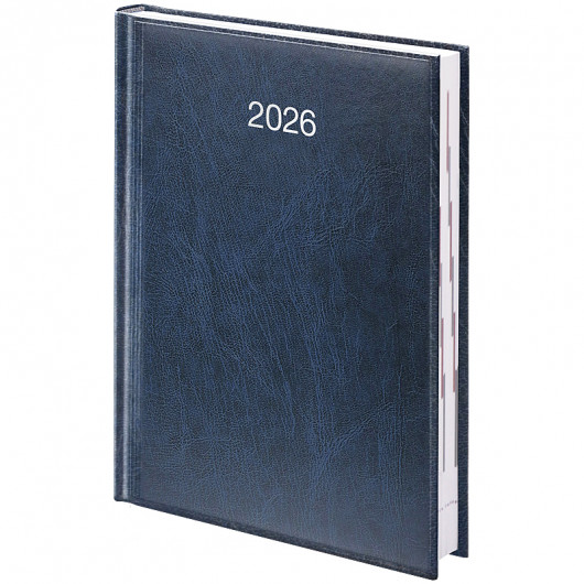 Щоденник 2026 Стандарт Miradur, срібне тиснення, синій Brunnen - фото 4