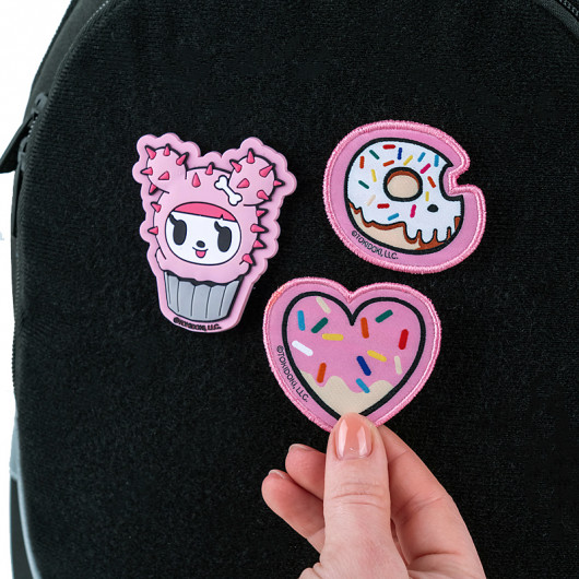 Набір бейджів на липучці, 3 шт., 3012-2 Tokidoki Kite - фото 7