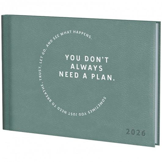 Щотижневик 2026 кишеньковий Torino Trend, бірюз. холодний Brunnen - фото 4