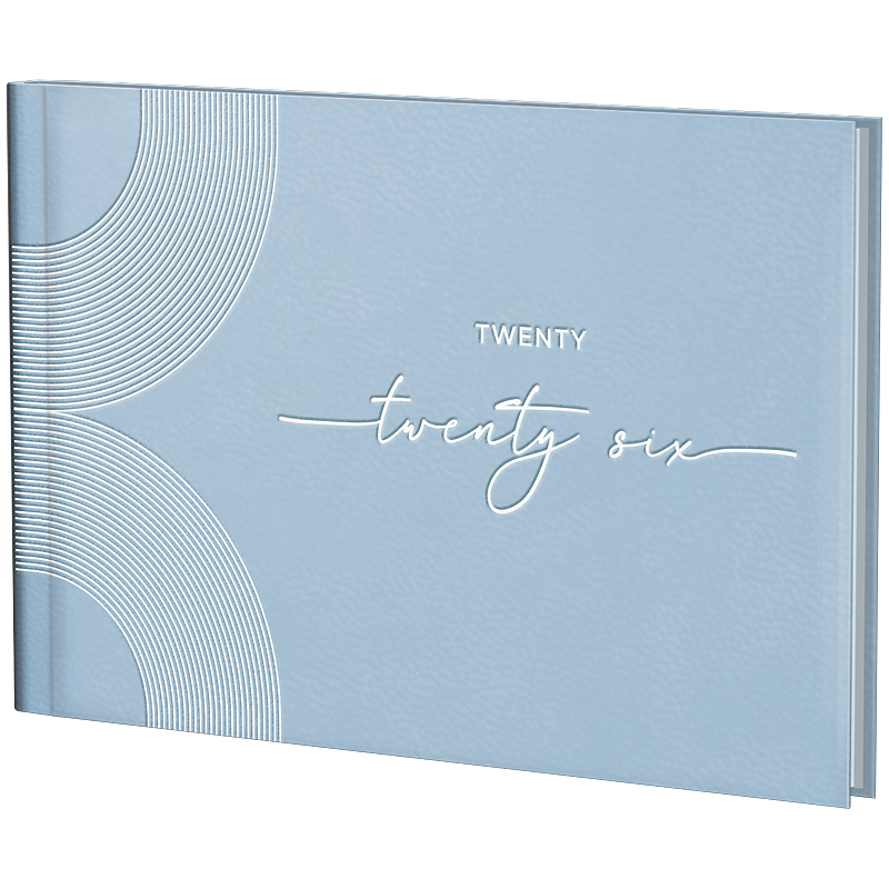 Щотижневик 2026 кишеньковий Torino Trend, блакитний Brunnen - фото 4