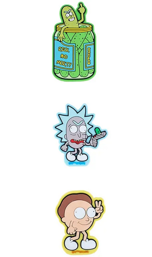 Набір бейджів на липучц «Rick and Morty», 3 шт., 3012 RM (rm24-3012) Kite - фото 5