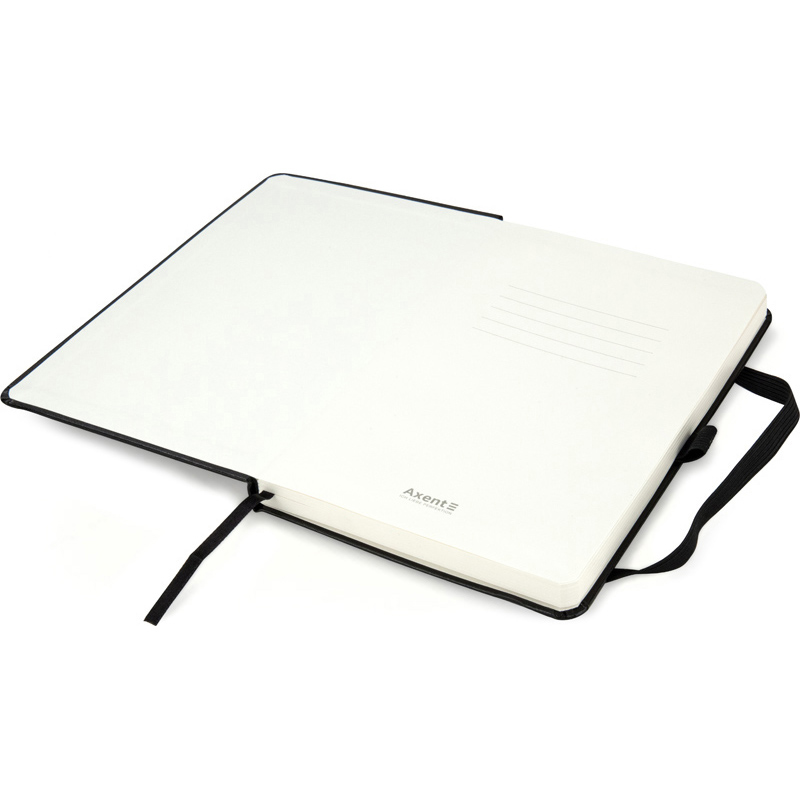 Книга записна Partner А5 (125*195мм.), 96арк., ліновка - крапка, чорн. Axent - фото 7