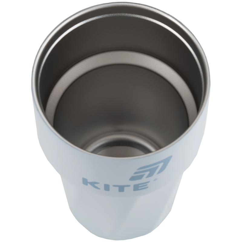 Термокружка  450 мл, сіро-блакитна Kite - фото 6