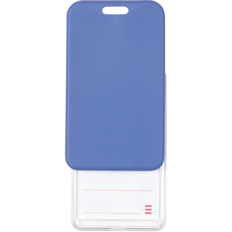 Бейдж-чохол вертикальний SoftTouch, 54*85мм., матовий, син. Axent - фото 7