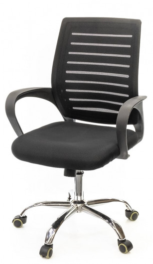 Крісло офісне Фіджі 6109B, чорн. АКЛАС - фото 5