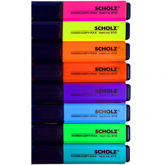 Маркер текстовый 210, 1-5мм., зелен. Scholz - фото 5