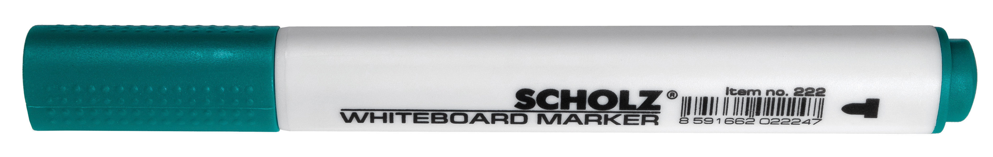 Маркер для дощок, кругле вістря 1-2мм., зелен. Scholz - фото 4