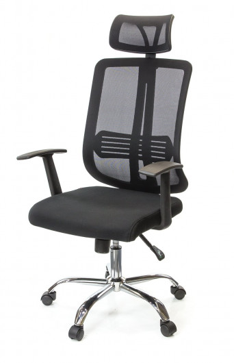 Кресло для персонала Сити CH ANF, черн. АКЛАС - фото 15