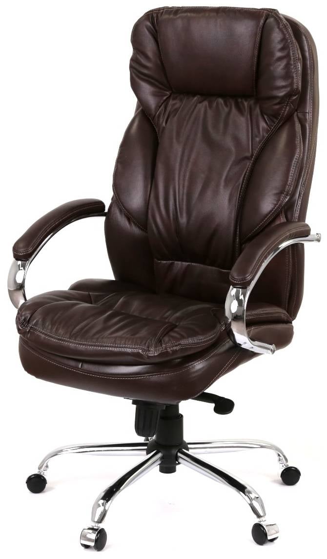 Крісло для керівника Тіроль CH MB, коричн. АКЛАС - фото 18