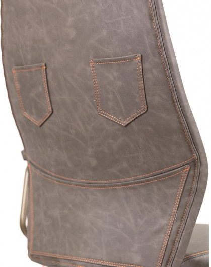 Кресло для персонала Ронин CH TILT, серый АКЛАС - фото 33