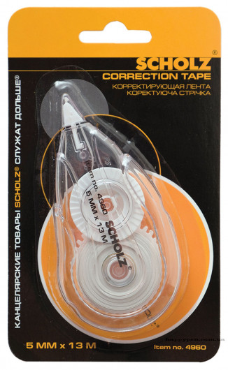Корректор ленточный 5мм.х13м Scholz - фото 4