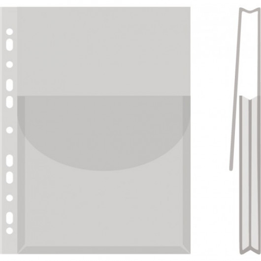 Файл для каталогів А4 170мк 12шт./уп. верхній розріз DONAU - фото 2