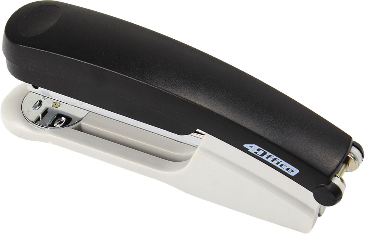 Степлер 24/6, 20арк., плече 6,5см, асорті 4Office - фото 3