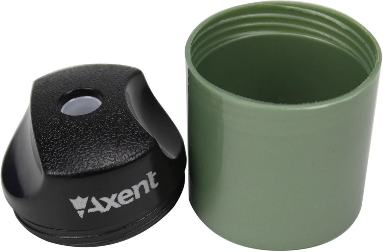 Точилка з контейнером, пластикова, 1 отвор, асорті Axent - фото 4