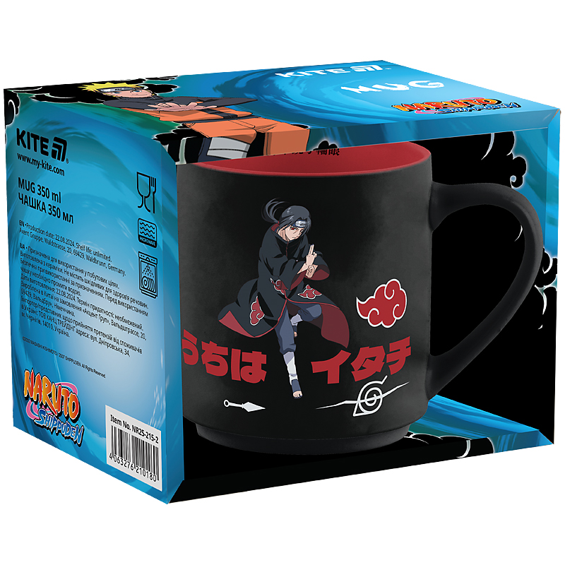 Чашка 350 мл, «Naruto» Kite - фото 2