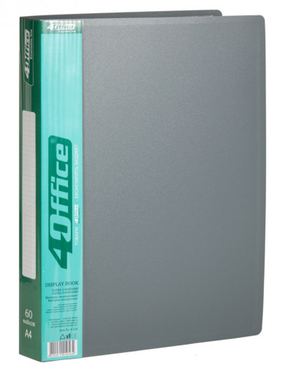 Папка на 60 файлов, ассорт. 4Office - фото 4