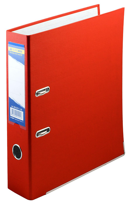 Реєстратор 5см. А4 (PVC), червон. BuroMax - фото 6