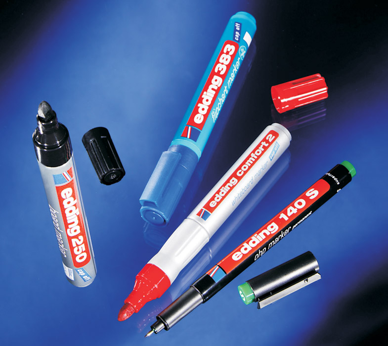 Маркер для плівок 140 S (ОНР) перманентний, круглий накінечник, 0,3мм., зелен. Edding - фото 5