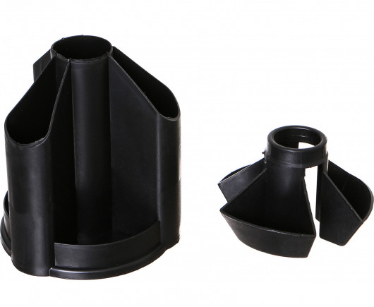 Набір настільний обертовий 12 предметів, чорн. 4Office - фото 4