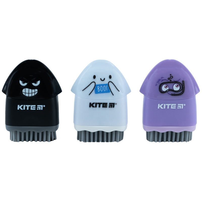 Точилка з контейнером та гумкою Faces, асорті Kite - фото 12