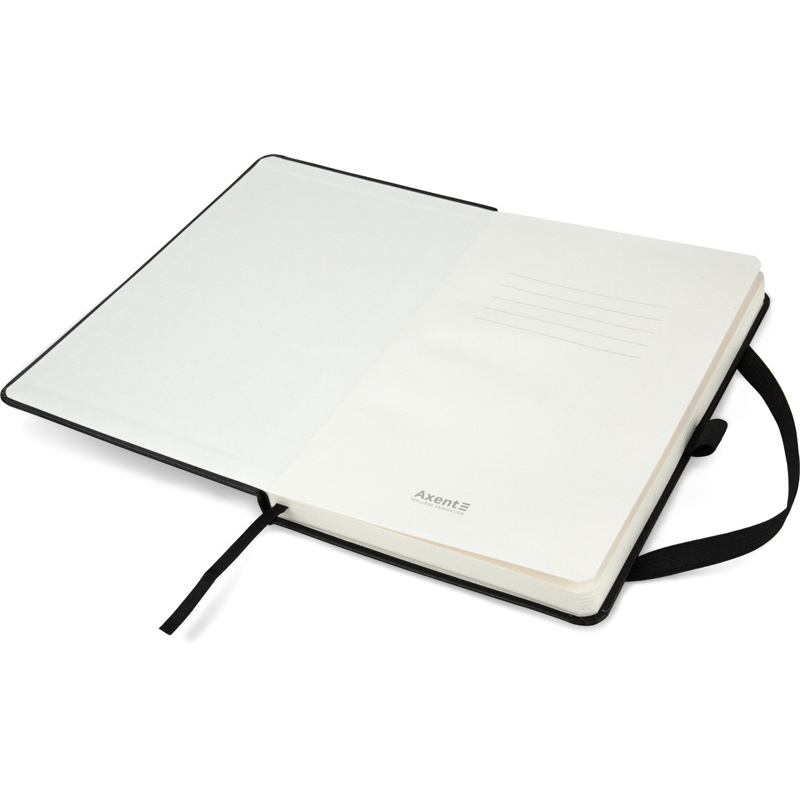 Книга записна Partner А5 (125*195мм.), 96арк., нелін., чорн. Axent - фото 9