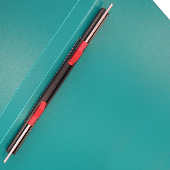 Папка з швидкозшивачем і бічним карманом, пластикова, 18мм., асорті BuroMax - фото 7