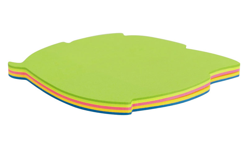 Блок паперу з клейким шаром  70*70мм.*50л., Листок, асорті Axent - фото 5