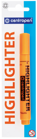 Маркер текстовий Fax 8852, 1-4,6мм., червон. Centropen - фото 7